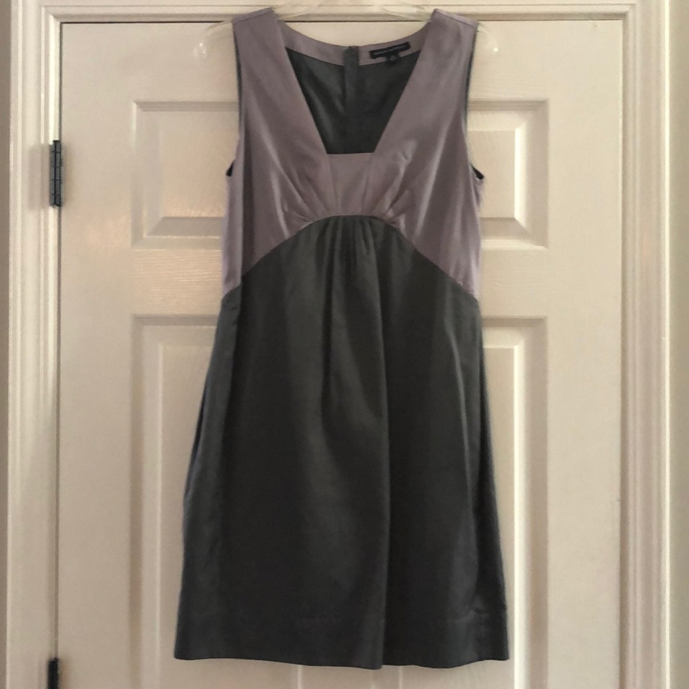 Banana Republic Silver/Gray Cocktail Dress